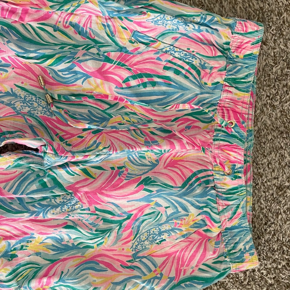 Lilly Pulitzer Linen Pants - Picture 2 of 4